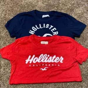 2 super cute Hollister California t-shirts